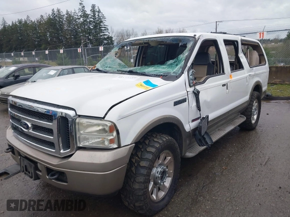 2005 Ford Excursion Eddie Bauer with VIN 1FMSU45P35EA23112, listed as a IAAI auction lot 41173557 with Not Provided miles and . Bid and sale history available at DreamBid. Image 2.