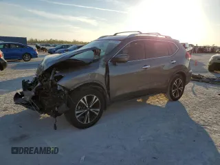 2019 Nissan Rogue SV with VIN JN8AT2MT5KW264590, listed as a Copart auction lot 83818404 with 0 mi miles and Non Repairable. Bid and sale history available at carsss.com. Image 1.