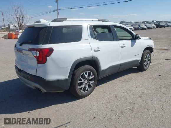 2022 GMC Acadia SLE z VIN 1GKKNKL42NZ174664, wystawiony jako IAAI lot #40738680 z przebiegiem 66 116 mil mil oraz . Historia ofert i sprzedaży dostępna na DreamBid. Obrazek 4.
