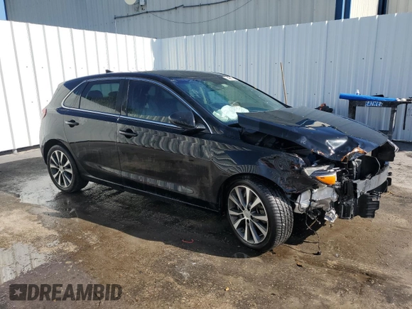 2019 Hyundai Elantra GT with VIN KMHH35LE3KU114158, listed as a Copart auction lot 70061744 with 118,777 mi miles and Non Repairable. Bid and sale history available at carsss.com. Image 4.