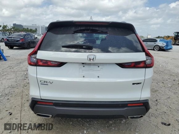 2024 Honda CR-V Sport-L with VIN 7FARS5H81RE013044, listed as a Copart auction lot 54412135 with 47,065 mi miles and Non Repairable. Bid and sale history available at DreamBid. Image 6.