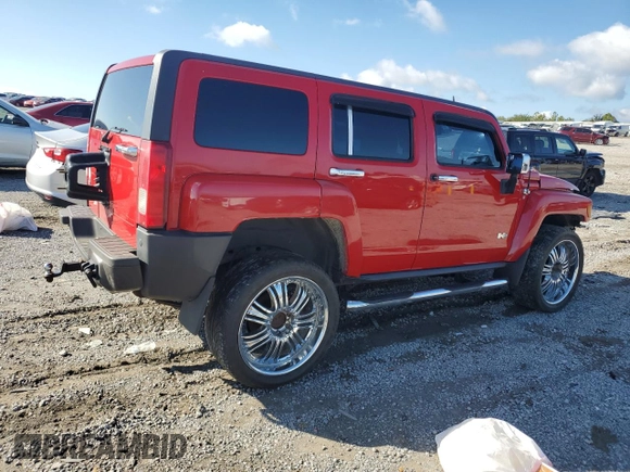 2006 Hummer H3 with VIN 5GTDN136268290754, listed as a Copart auction lot 73514864 with 172,940 mi miles and Salvage Title. Bid and sale history available at carsss.com. Image 3.