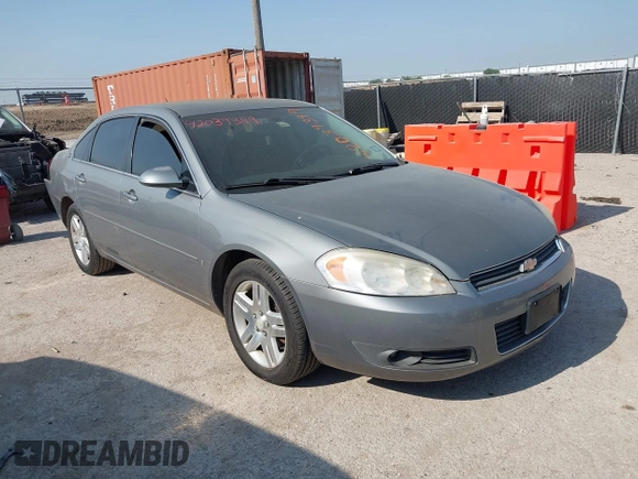 2008 Chevrolet Impala LT with VIN 2G1WC583389186740, listed as a IAAI auction lot 42039349 with 104,404 mi miles and . Bid and sale history available at DreamBid. Image 1.