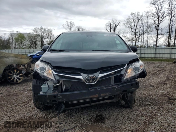 2020 Toyota Sienna XLE with VIN 5TDDZ3DC3LS229836, listed as a Copart auction lot 55133065 with 94,599 mi miles and Salvage Title. Bid and sale history available at DreamBid. Image 5.