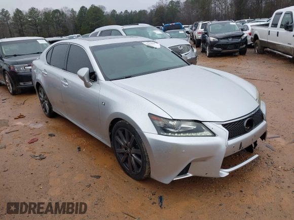 2013 Lexus GS 350 with VIN JTHBE1BL6D5017853, listed as a IAAI auction lot 41259820 with 193,433 mi miles and . Bid and sale history available at DreamBid. Image 1.