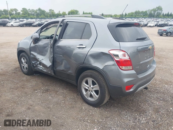 2020 Chevrolet Trax LT with VIN 3GNCJLSB9LL302685, listed as a IAAI auction lot 42497808 with 38,089 mi miles and . Bid and sale history available at DreamBid. Image 3.