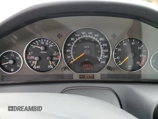 2001 Mercedes-Benz SL-Class with VIN WDBFA68F01F198112, listed as a Copart auction lot 77034114 with 114,049 mi miles and Salvage Title. Bid and sale history available at carsss.com. Image 9.