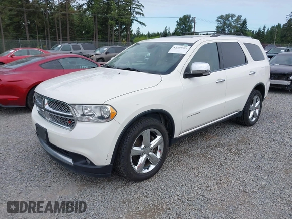 2012 Dodge Durango Citadel with VIN 1C4RDJEG8CC336957, listed as a IAAI auction lot 42309501 with 196,610 mi miles and . Bid and sale history available at DreamBid. Image 17.