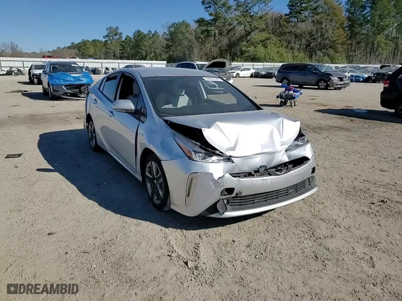 2022 Toyota Prius L Eco with VIN JTDKAMFU9N3167860, listed as a Copart auction lot 88081845 with 0 mi miles and Salvage Title. Bid and sale history available at carsss.com. Image 10.