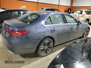 2024 Mercedes-Benz C 300 with VIN W1KAF4HB2RR222618, listed as a Copart auction lot 86128194 with Not Provided miles and Non Repairable. Bid and sale history available at DreamBid. Image 3.
