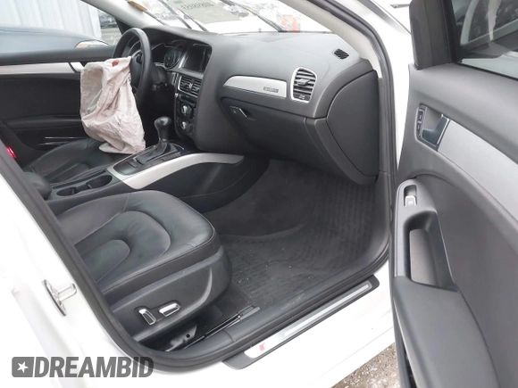 2014 Audi A4 Premium with VIN WAUBFAFL6EA030827, listed as a IAAI auction lot 40898053 with 130,586 mi miles. Bid and sale history available at carsss.com. Image 5.