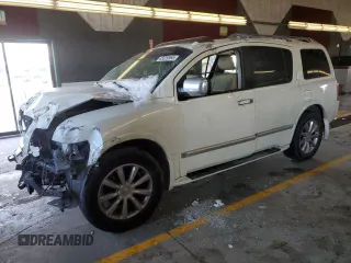 2008 Infiniti QX56 with VIN 5N3AA08C88N913512, listed as a Copart auction lot 45629565 with 219,510 mi miles and Salvage Title. Bid and sale history available at carsss.com. Image 1.