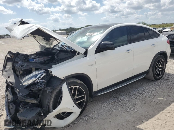 2019 Mercedes-Benz GLE 43 AMG z VIN 4JGED6EB0KA154997, wystawiony jako Copart lot #54389355 z przebiegiem 55 222 mil mil oraz Nie do naprawy • Non repairable. Historia ofert i sprzedaży dostępna na DreamBid. Obrazek 1.