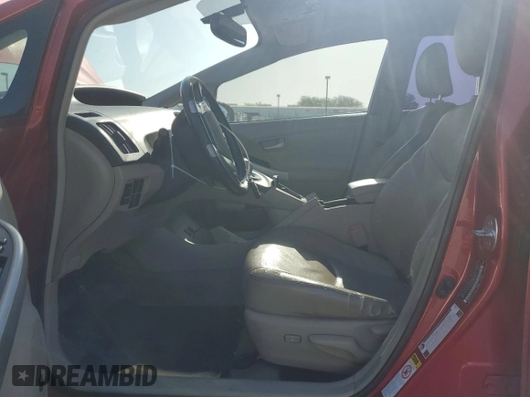 2010 Toyota Prius II with VIN JTDKN3DU1A5015667, listed as a Copart auction lot 53992775 with 233,043 mi miles and Salvage Title. Bid and sale history available at DreamBid. Image 7.