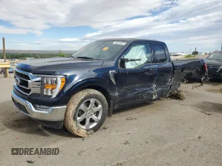 2023 Ford F-150 XL with VIN 1FTEX1C5XPKE37372, listed as a Copart auction lot 56818975 with 9,309 mi miles and Salvage title. Bid and sale history available at DreamBid. Image 1.
