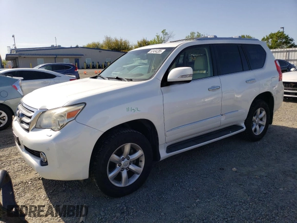 2010 Lexus GX 460 Premium with VIN JTJJM7FX6A5001418, listed as a Copart auction lot 52404285 with 169,065 mi miles and Salvage title. Bid and sale history available at DreamBid. Image 1.