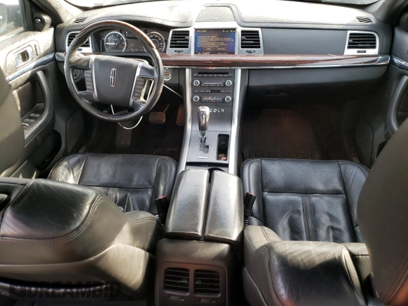 2009 Lincoln MKS with VIN 1LNHM94R69G621456, listed as a Copart auction lot 46830445 with 161,656 mi miles and Salvage Title. Bid and sale history available at carsss.com. Image 8.