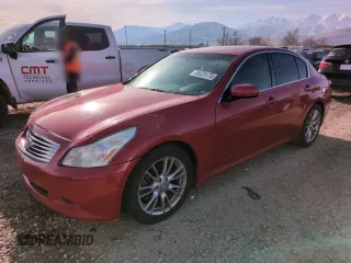 2007 Infiniti G35 Sport with VIN JNKBV61E27M718531, listed as a Copart auction lot 88025175 with Not Provided miles and Salvage Title. Bid and sale history available at DreamBid. Image 1.