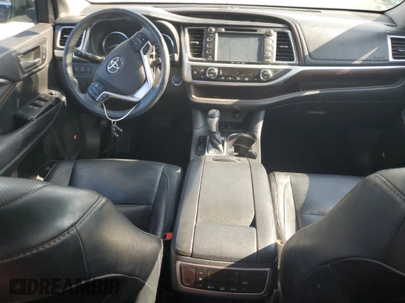 2016 Toyota Highlander Hybrid Limited with VIN 5TDDCRFH1GS013874, listed as a Copart auction lot 61328084 with 93,891 mi miles and Salvage Title. Bid and sale history available at carsss.com. Image 8.
