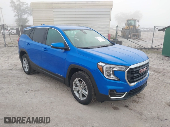2024 GMC Terrain SLE with VIN 3GKALMEG5RL183540, listed as a IAAI auction lot 41499548 with 23,618 mi miles and . Bid and sale history available at DreamBid. Image 1.