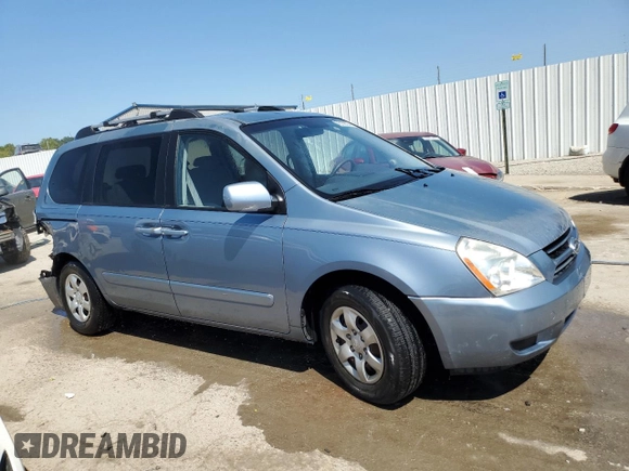 2008 Kia Sedona with VIN KNDMB133X86242424, listed as a Copart auction lot 71189724 with 79,438 mi miles and Non Repairable. Bid and sale history available at carsss.com. Image 4.