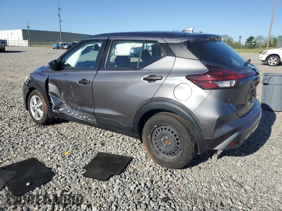 2024 Nissan Kicks S with VIN 3N1CP5BV3RL471450, listed as a Copart auction lot 53085745 with 9,448 mi miles and Salvage Title. Bid and sale history available at carsss.com. Image 2.