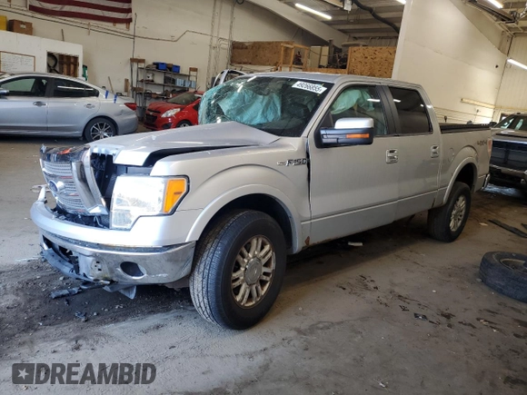 2010 Ford F-150 XL with VIN 1FTFW1EV4AFB97949, listed as a Copart auction lot 49266855 with 0 mi miles and Salvage Title. Bid and sale history available at carsss.com. Image 1.