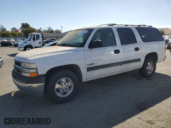 2000 Chevrolet Suburban LT with VIN 3GNFK16T8YG186798, listed as a Copart auction lot 73333444 with 253,866 mi miles and Salvage Title. Bid and sale history available at carsss.com. Image 1.