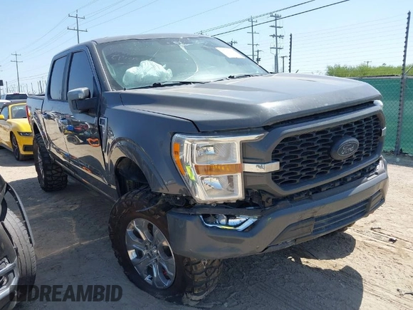 2021 Ford F-150 XL z VIN 1FTFW1E59MFA21578, wystawiony jako IAAI lot #42007968 z przebiegiem 74 025 mil mil oraz . Historia ofert i sprzedaży dostępna na DreamBid. Obrazek 1.