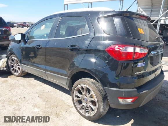 2018 Ford EcoSport Titanium z VIN MAJ3P1VEXJC197154, wystawiony jako IAAI lot #42252881 z przebiegiem 99 808 mil mil oraz . Historia ofert i sprzedaży dostępna na DreamBid. Obrazek 3.