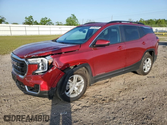 2024 GMC Terrain SLE with VIN 3GKALMEG2RL263197, listed as a Copart auction lot 52462895 with 29,070 mi miles and Salvage title. Bid and sale history available at DreamBid. Image 1.