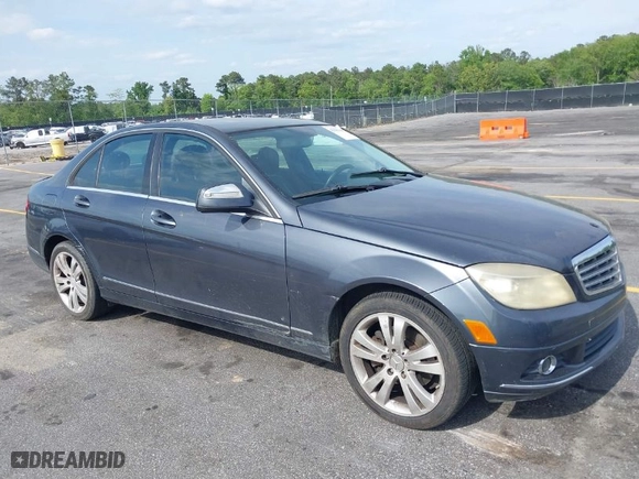 2008 Mercedes-Benz C-Class 3.0L Sport with VIN WDDGF54X48F052635, listed as a IAAI auction lot 42098349 with 256,289 mi miles. Bid and sale history available at carsss.com. Image 1.