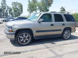2002 Chevrolet Tahoe LS with VIN 1GNEC13Z22R173568, listed as a IAAI auction lot 42477491 with 277,090 mi miles and . Bid and sale history available at DreamBid. Image 14.