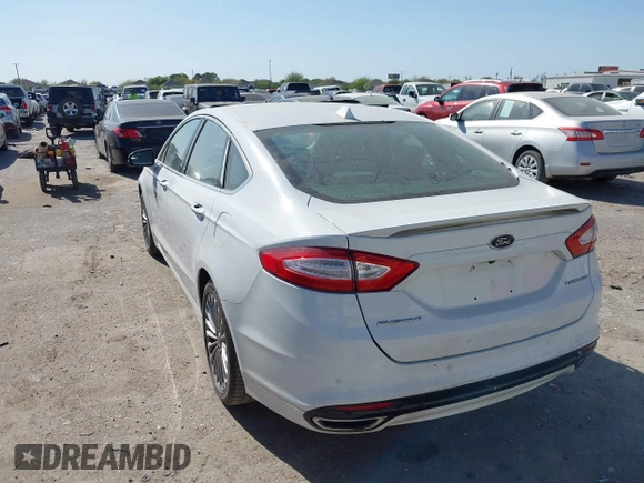 2014 Ford Fusion Titanium with VIN 3FA6P0K93ER277076, listed as a IAAI auction lot 41858755 with 209,233 mi miles and . Bid and sale history available at DreamBid. Image 3.