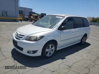 2004 Mazda MPV ES with VIN JM3LW28J540505338, listed as a Copart auction lot 62920745 with 141,166 mi miles and Salvage title. Bid and sale history available at DreamBid. Image 1.