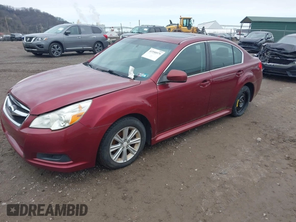 2010 Subaru Legacy Premium All-Weather Anniversary z VIN 4S3BMBG67A3241167, wystawiony jako IAAI lot #41950979 z przebiegiem 168 617 mil mil oraz . Historia ofert i sprzedaży dostępna na DreamBid. Obrazek 2.