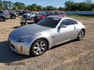 2004 Nissan 350Z Touring with VIN JN1AZ34E54T061403, listed as a Copart auction lot 57346704 with 127,602 mi miles and Salvage Title. Bid and sale history available at carsss.com. Image 1.