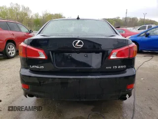 2010 Lexus IS 250 with VIN JTHCF5C2XA5036481, listed as a Copart auction lot 53148885 with 168,307 mi miles and Non repairable. Bid and sale history available at DreamBid. Image 6.