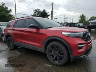 2024 Ford Explorer ST-Line с VIN 1FMSK8KH9RGA83478, выставлен на аукционе Copart как лот 55266735 с пробегом 8 895 миль миль и Списание • Salvage title. История ставок и продаж доступна на DreamBid. Изображение 4.