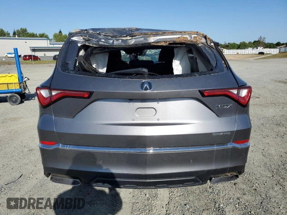 2024 Acura MDX Technology z VIN 5J8YE1H42RL035346, wystawiony jako Copart lot #53072515 z przebiegiem Nie podano mil oraz Szkoda całkowita • Salvage title. Historia ofert i sprzedaży dostępna na DreamBid. Obrazek 6.