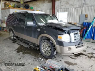 2013 Ford Expedition EL XLT with VIN 1FMJK1J59DEF66645, listed as a Copart auction lot 63252984 with 230,346 mi miles and Salvage Title. Bid and sale history available at carsss.com. Image 4.