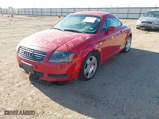 2001 Audi TT with VIN TRUWT28N911007947, listed as a IAAI auction lot 42078785 with 114,721 mi miles. Bid and sale history available at carsss.com. Image 2.
