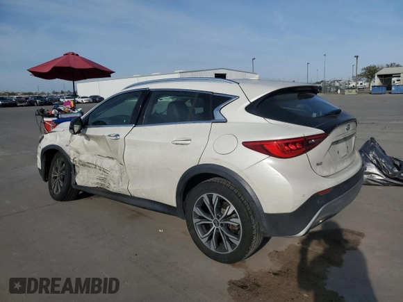 2019 Infiniti QX30 Luxe z VIN SJKCH5CR5KA004777, wystawiony jako Copart lot #48588875 z przebiegiem 141 230 mil mil oraz Szkoda całkowita • Salvage title. Historia ofert i sprzedaży dostępna na DreamBid. Obrazek 2.