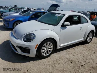 2019 Volkswagen Beetle S with VIN 3VWFD7AT7KM707237, listed as a Copart auction lot 73849404 with 0 mi miles and Non Repairable. Bid and sale history available at carsss.com. Image 1.