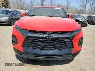 2020 Chevrolet Blazer RS z VIN 3GNKBKRS2LS718527, wystawiony jako Copart lot #53258935 z przebiegiem 65 996 mil mil oraz Szkoda całkowita • Salvage title. Historia ofert i sprzedaży dostępna na DreamBid. Obrazek 5.
