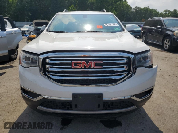 2017 GMC Acadia SLT with VIN 1GKKNMLS4HZ159694, listed as a Copart auction lot 61877925 with 89,212 mi miles and Salvage title. Bid and sale history available at DreamBid. Image 5.
