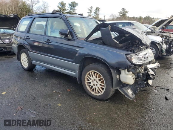 2008 Subaru Forester X L.L. Bean with VIN JF1SG67688H702328, listed as a Copart auction lot 84736254 with Not provided miles and Salvage title. Bid and sale history available at DreamBid. Image 4.