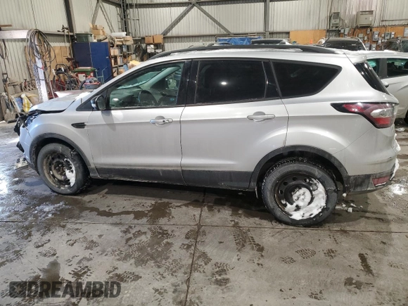 2017 Ford Escape Titanium with VIN 1FMCU9J98HUE59618, listed as a Copart auction lot 44906595 with 150,613 mi miles and Salvage Title. Bid and sale history available at carsss.com. Image 2.