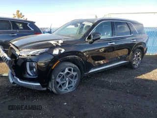 2021 Hyundai Palisade Limited z VIN KM8R5DHE1MU297564, wystawiony jako Copart lot #46579245 z przebiegiem 62 363 mil mil oraz Szkody całkowita. Historia ofert i sprzedaży dostępna na DreamBid. Obrazek 1.