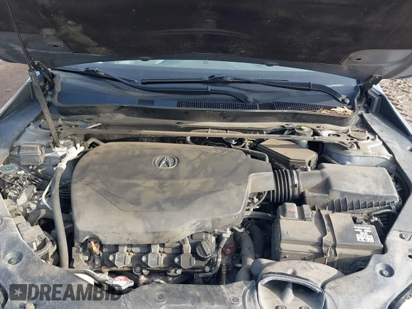 2015 Acura TLX V6 Advance with VIN 19UUB3F70FA006340, listed as a IAAI auction lot 41501312 with 151,517 mi miles. Bid and sale history available at carsss.com. Image 10.